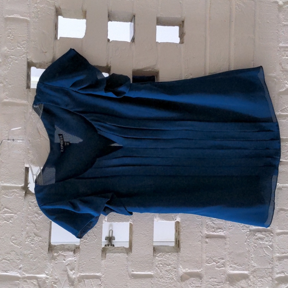 Navy formal shirt